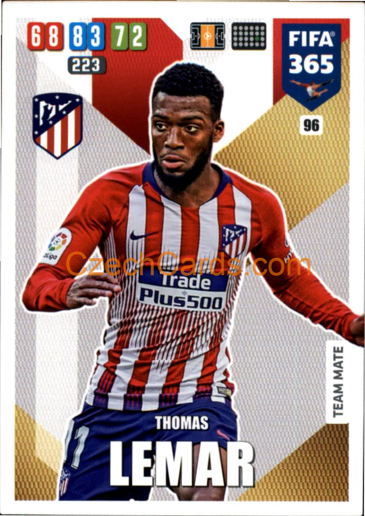 Thomas Lemar 2020 Panini FIFA 365 Adrenalyn #96