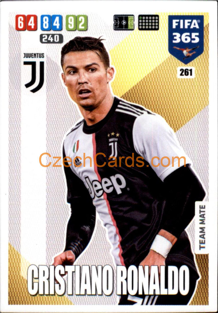 Cristiano Ronaldo 2020 Panini FIFA 365 Adrenalyn #261