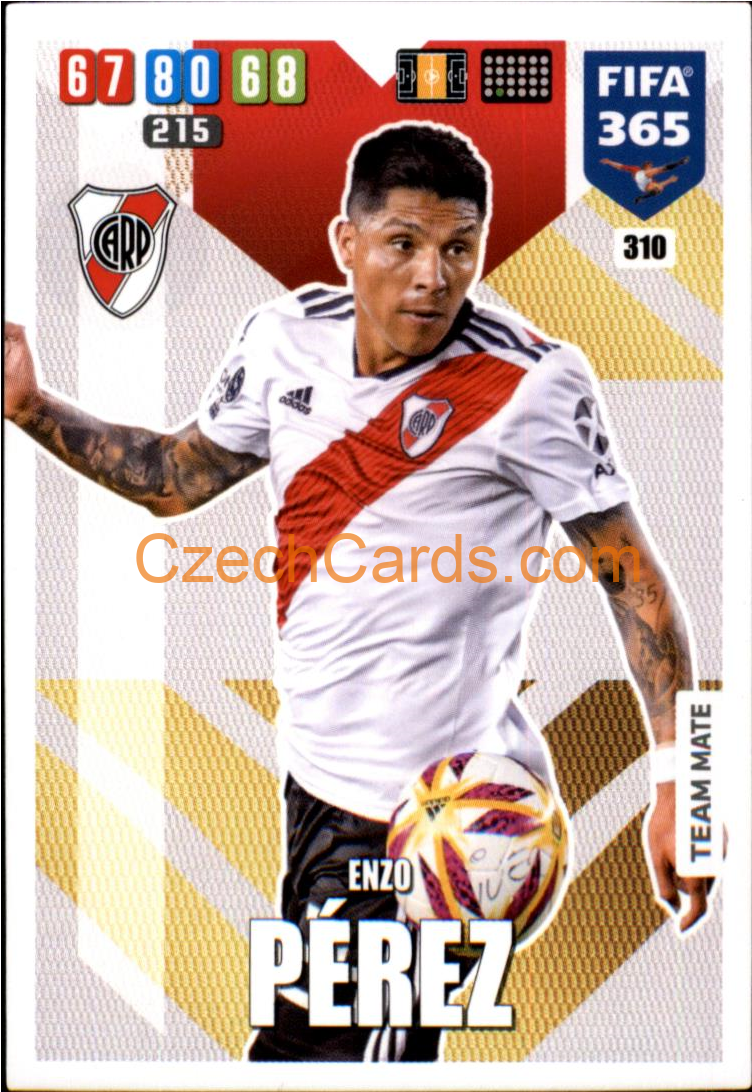 Enzo Pérez 2020 Panini FIFA 365 Adrenalyn #310