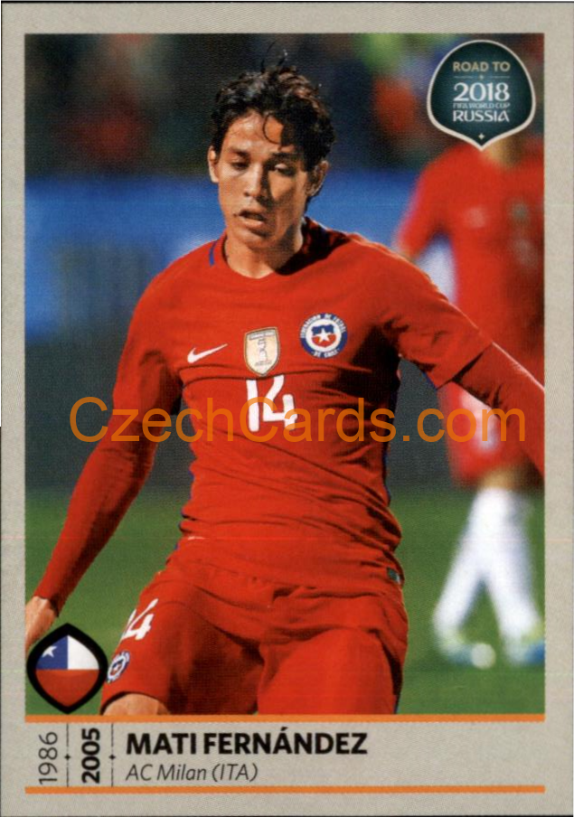 Matias Fernandez 2018 Road To World Cup Russia #333
