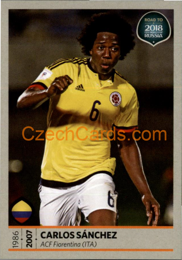 Carlos Sanchez 2018 Road To World Cup Russia #345