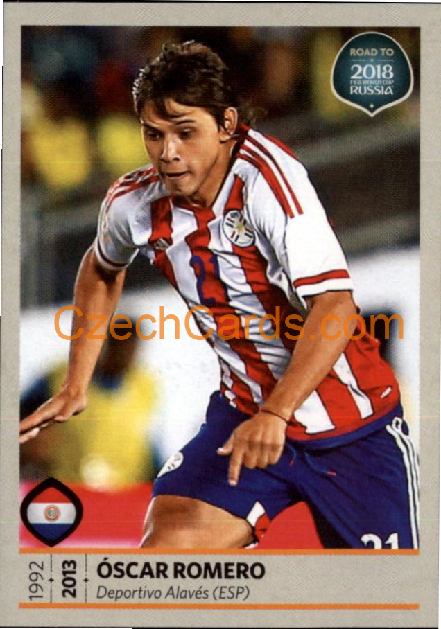 Oscar Romero 2018 Road To World Cup Russia #376