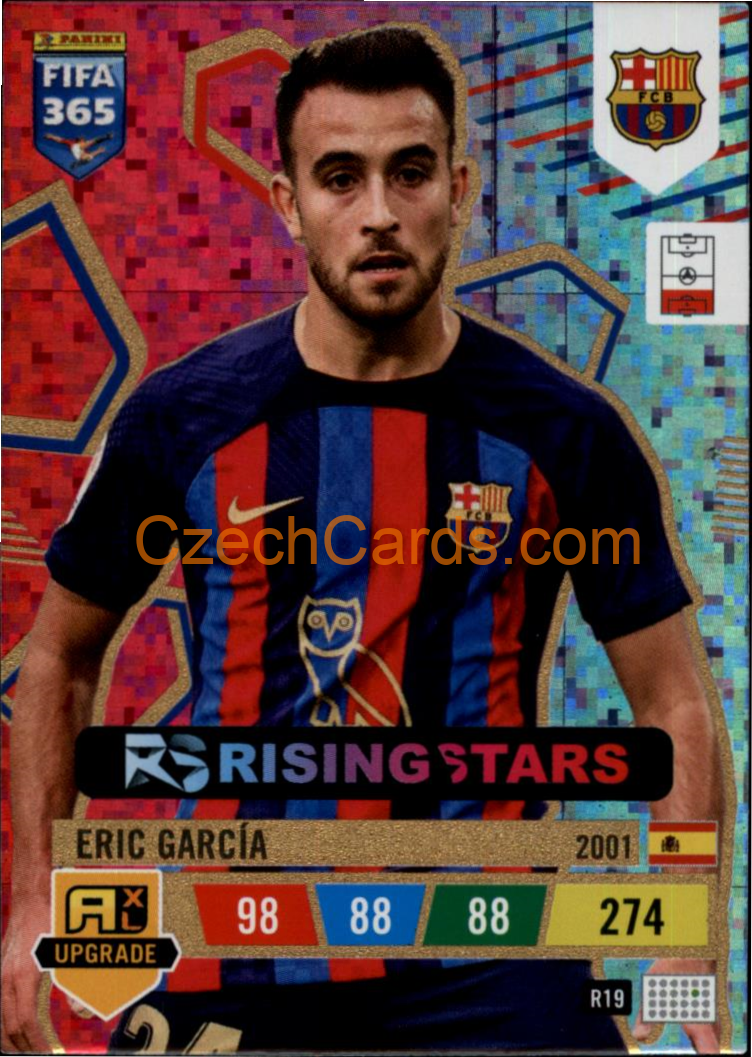 Eric García 2023 FIFA 365 Adrenalyn Rising Stars #R19