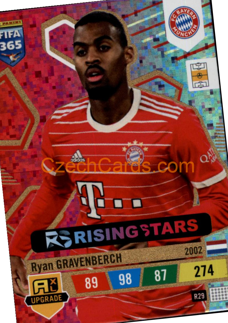 Ryan Gravenberch 2023 FIFA 365 Adrenalyn Rising Stars #R29