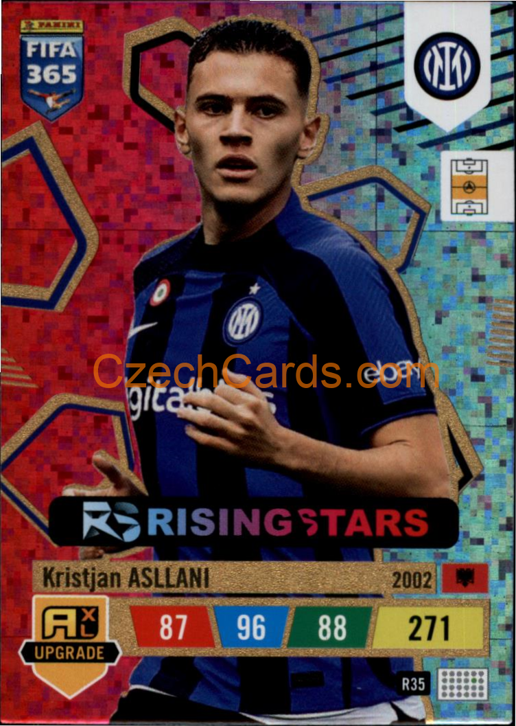 Kristjan Asllani 2023 FIFA 365 Adrenalyn Rising Stars #R35