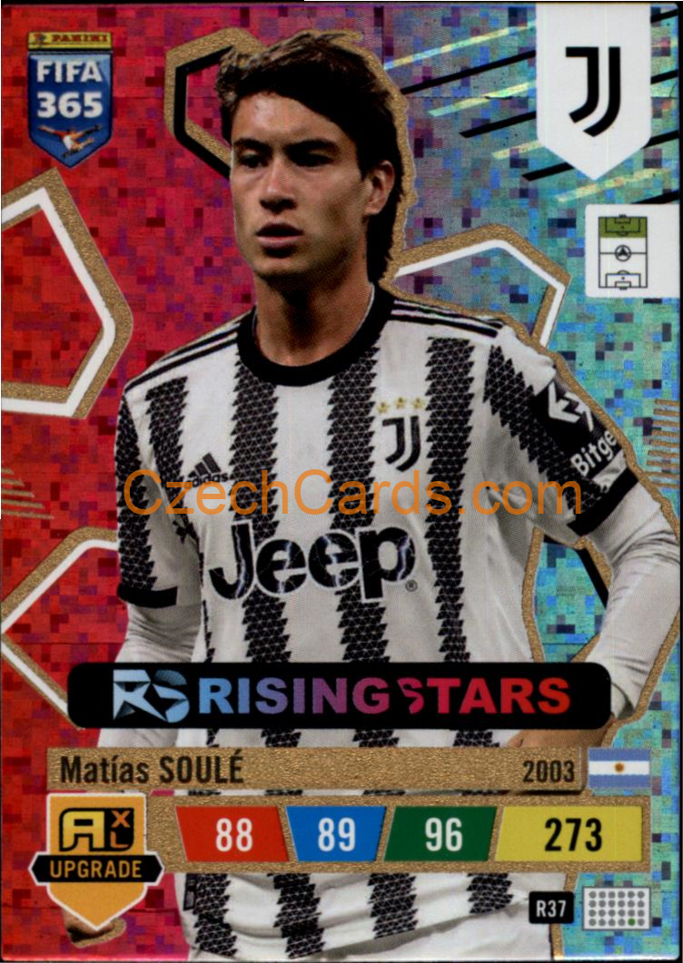 Matias Soulé 2023 FIFA 365 Adrenalyn Rising Stars #R37