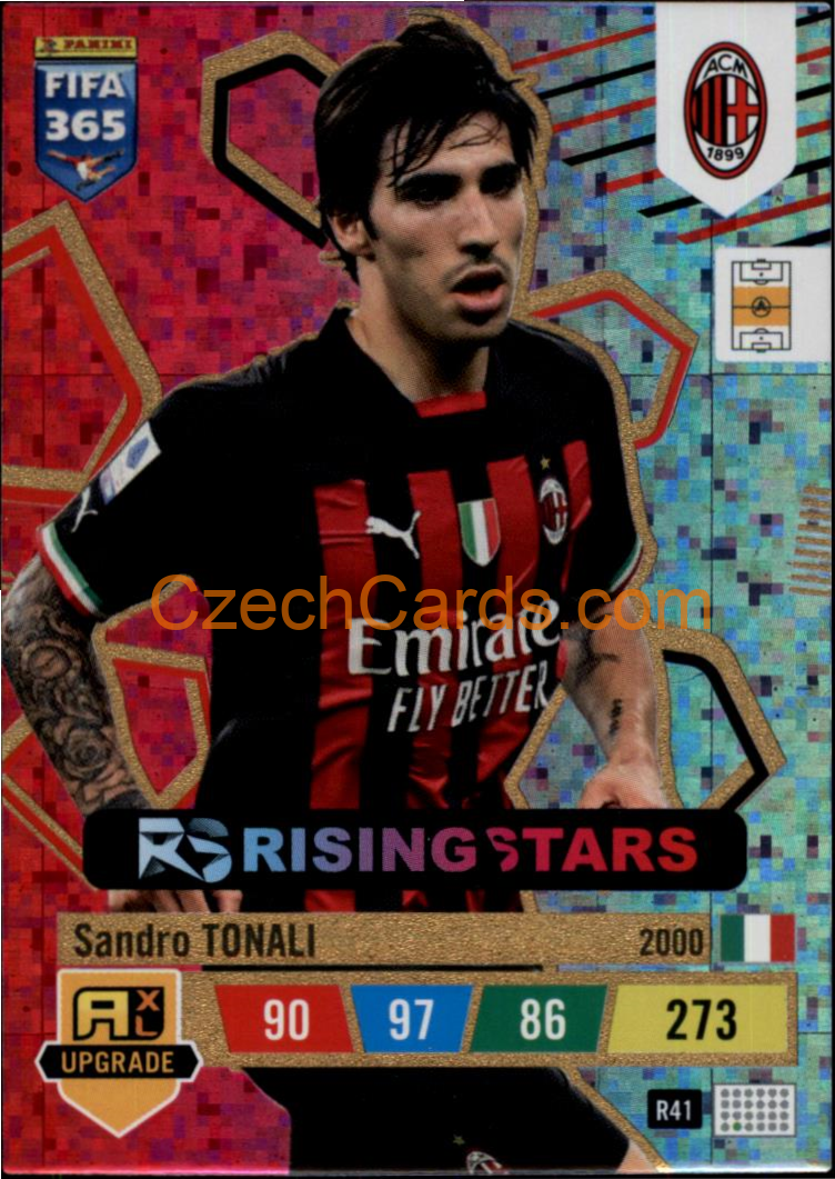 Sandro Tonali 2023 FIFA 365 Adrenalyn Rising Stars #R41