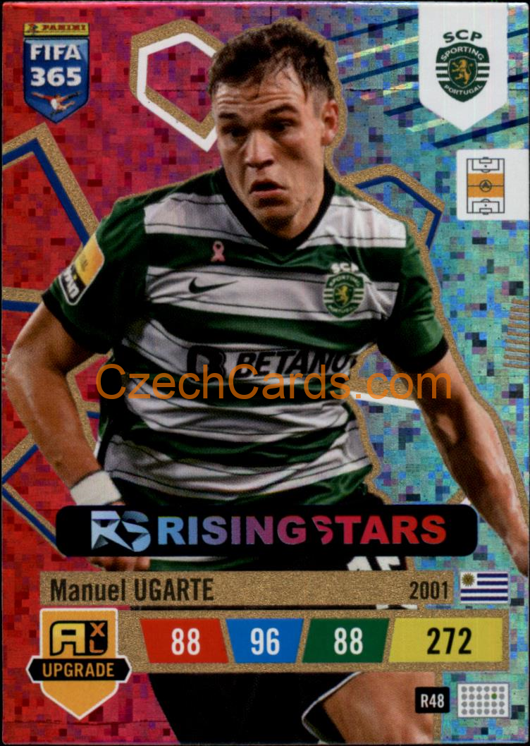 Manuel Ugarte 2023 FIFA 365 Adrenalyn Rising Stars #R48