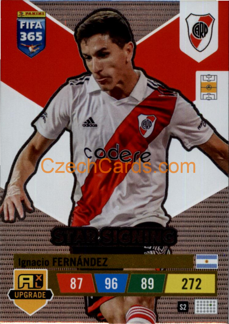 Ignacio Fernández 2023 FIFA 365 Adrenalyn Star Singings #S2