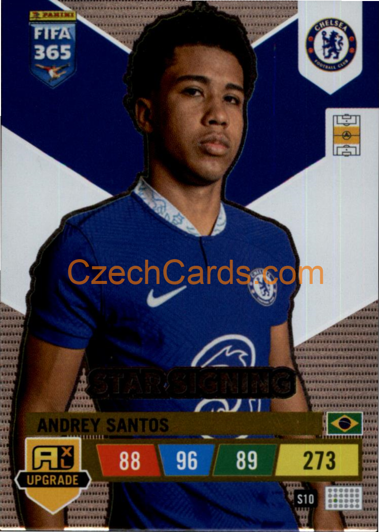 Andrey Santos 2023 FIFA 365 Adrenalyn Star Singings #S10