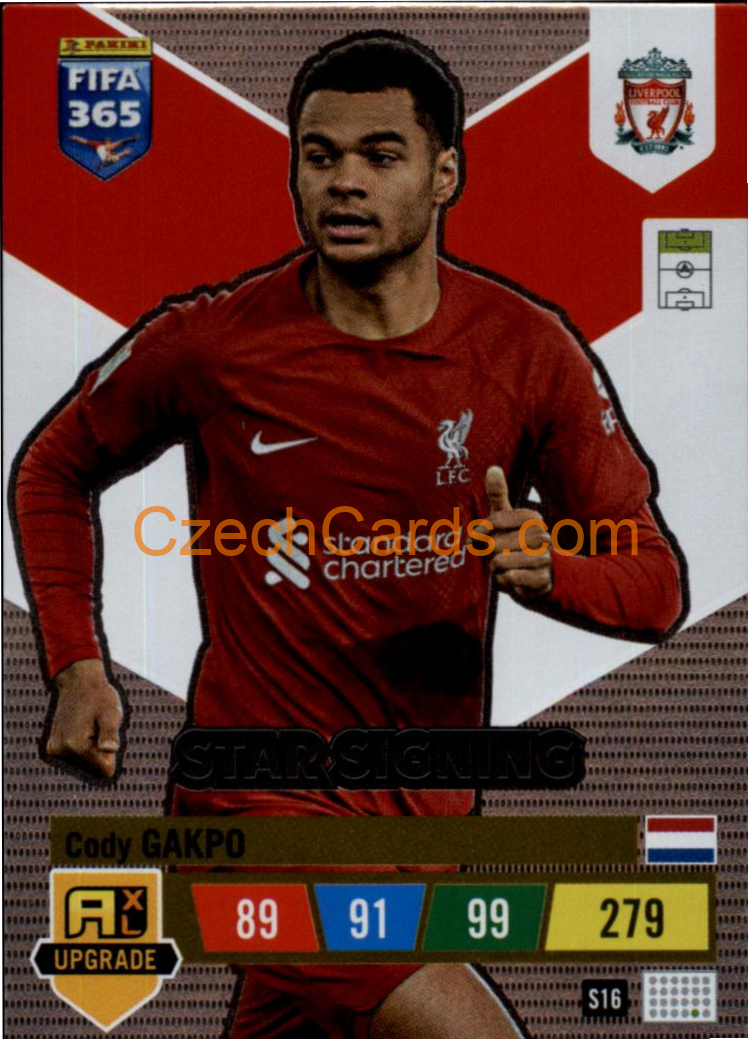 Cody Gakpo 2023 FIFA 365 Adrenalyn Star Singings #S16