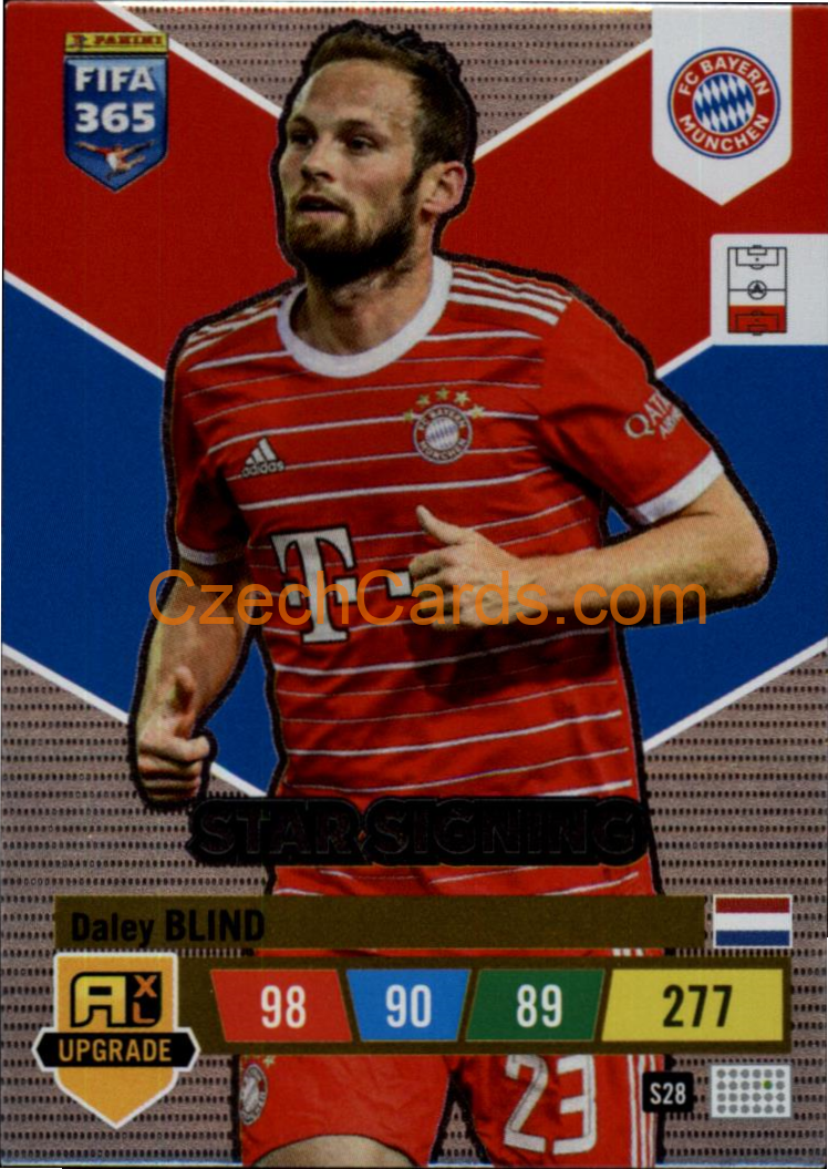 Daley Blind 2023 FIFA 365 Adrenalyn Star Singings #S28