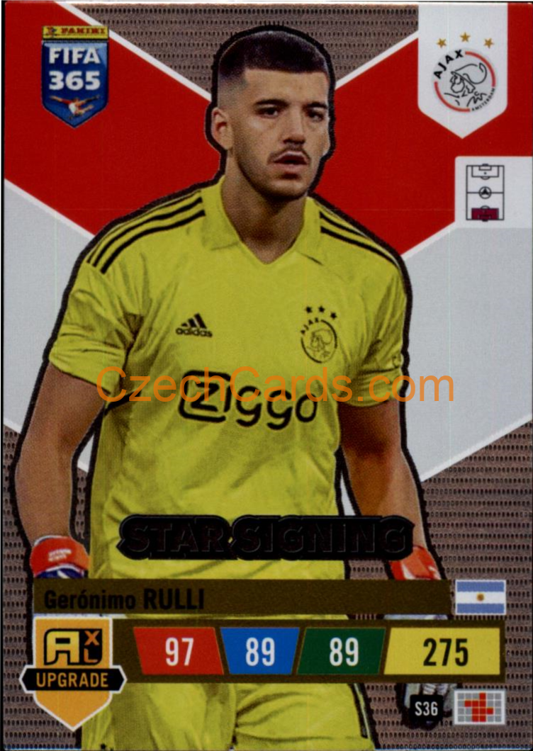 Gerónimo Rulli 2023 FIFA 365 Adrenalyn Star Singings #S36