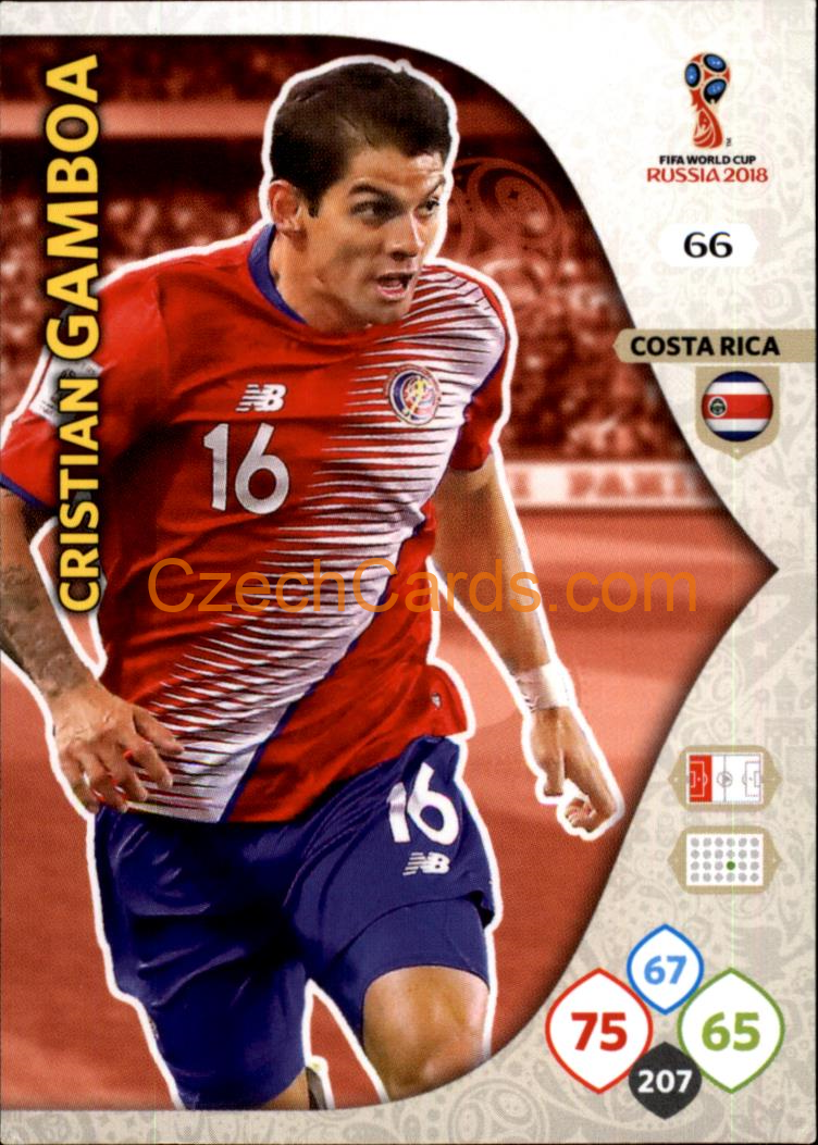 Cristian Gamboa 2018 Panini WC Russia  Adrenalyn #66