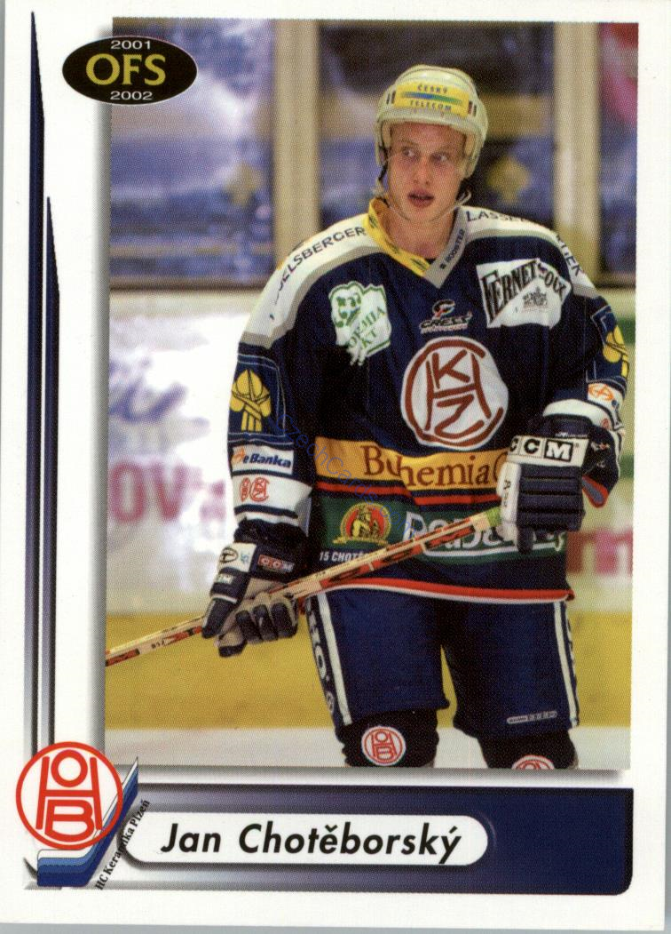 Jan Chotěborský OFS 2001/02 #201 