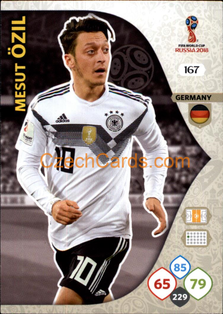Mesut Özil 2018 Panini WC Russia  Adrenalyn #167