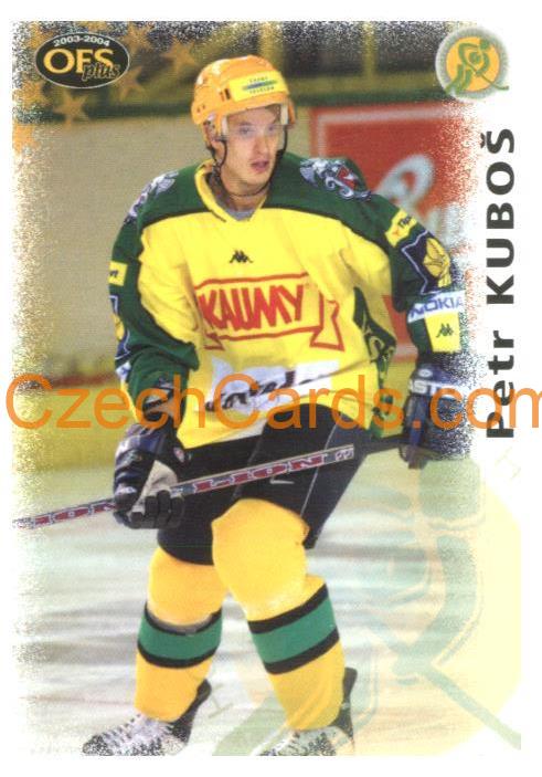Petr Kuboš OFS 2003-04 #30