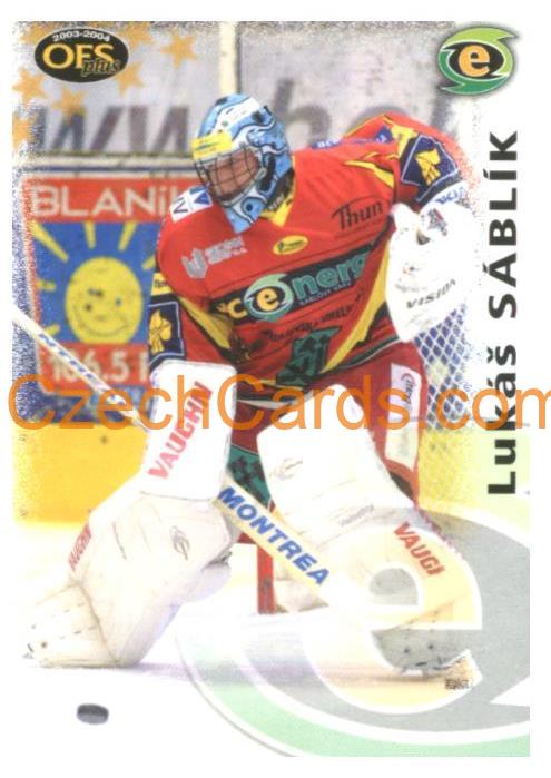 Lukáš Sáblík OFS 2003-04 #83