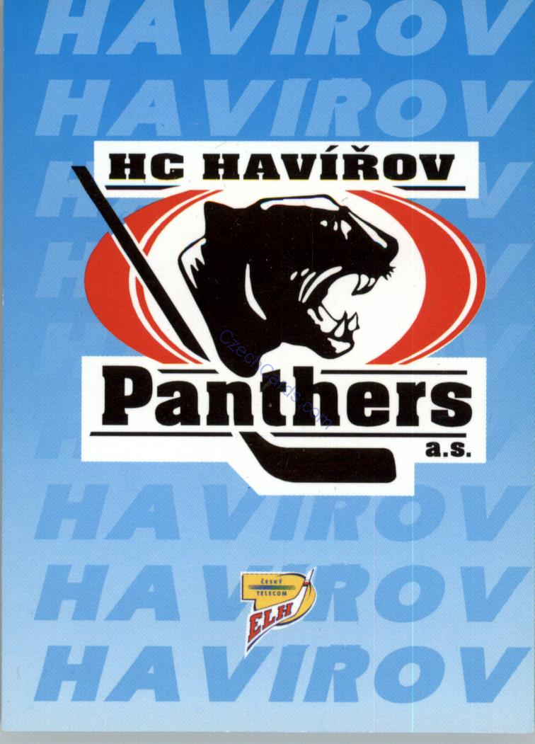 HC Havířov Panthers OFS 2001/02 Team Logo  
