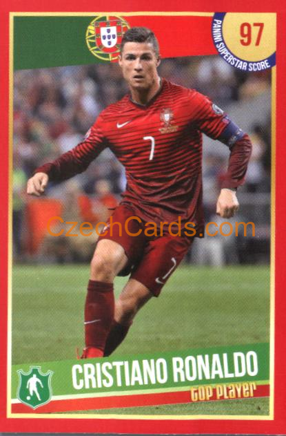 Cristiano Ronaldo 2016 Panini Superstars CZ #59