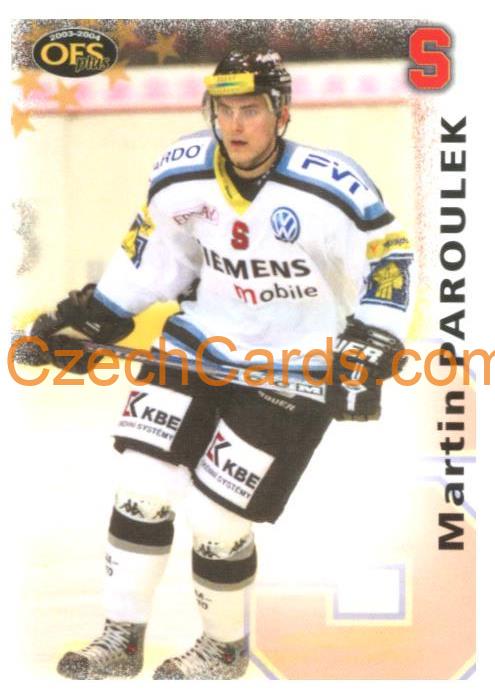 Martin Paroulek OFS 2003-04 #158
