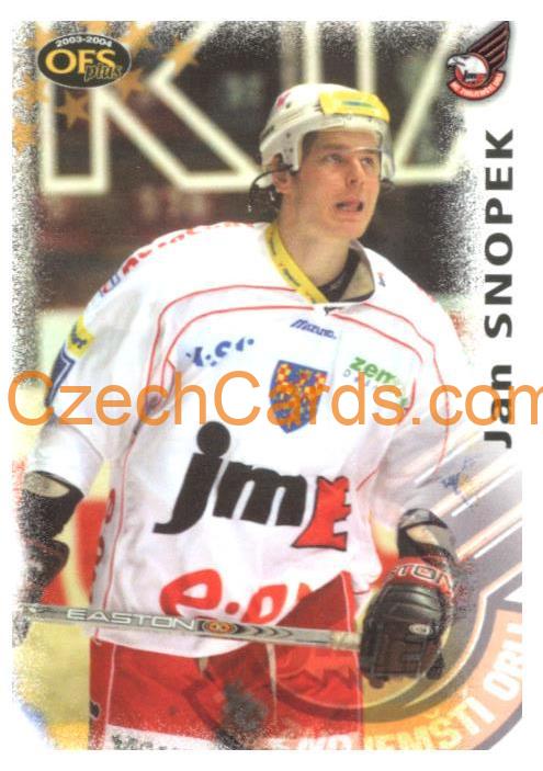 Jan Snopek OFS 2003-04 #247