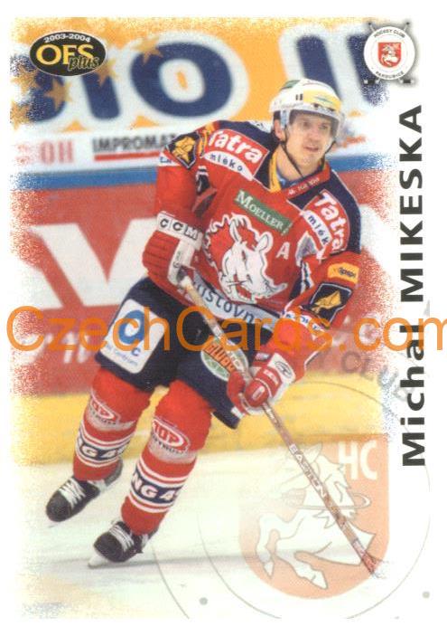 Michal Mikeska OFS 2003-04 #319 dotisk