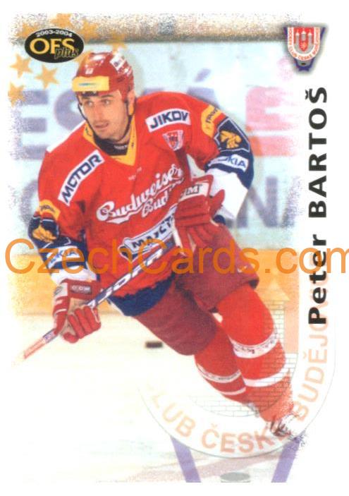 Peter Bartoš OFS 2003-04 #325 dotisk