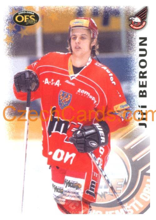 Jiří Beroun OFS 2003-04 #372 dotisk