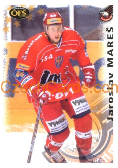 Jaroslav Mareš OFS 2003-04 #375 dotisk