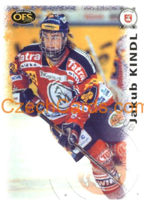Jakub Kindl OFS 2003-04 #379 dotisk