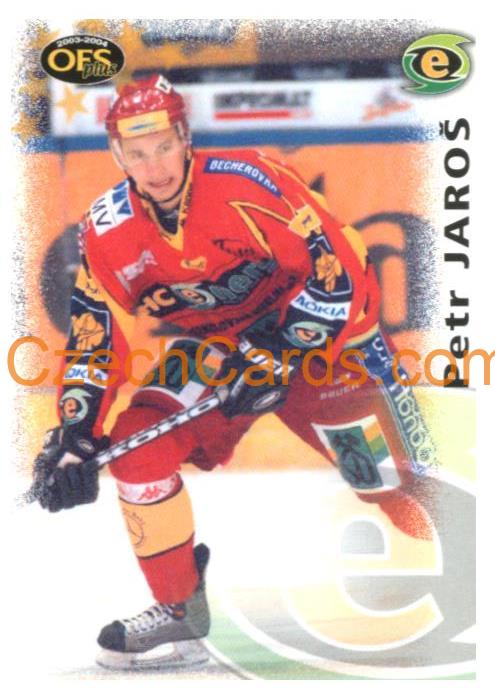 Petr Jaroš OFS 2003-04 #399 dotisk
