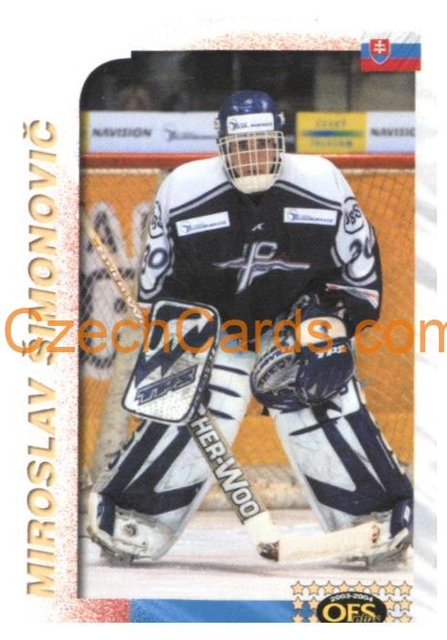 Miroslav Šimonovič OFS 2003-04 #H 01