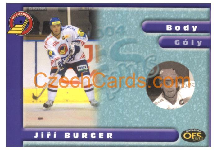 Jiří Burger OFS 2003-04 #S3
