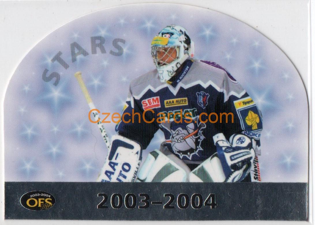 Zdeněk Orct OFS 2003-04 #M9 Die Cut Silver
