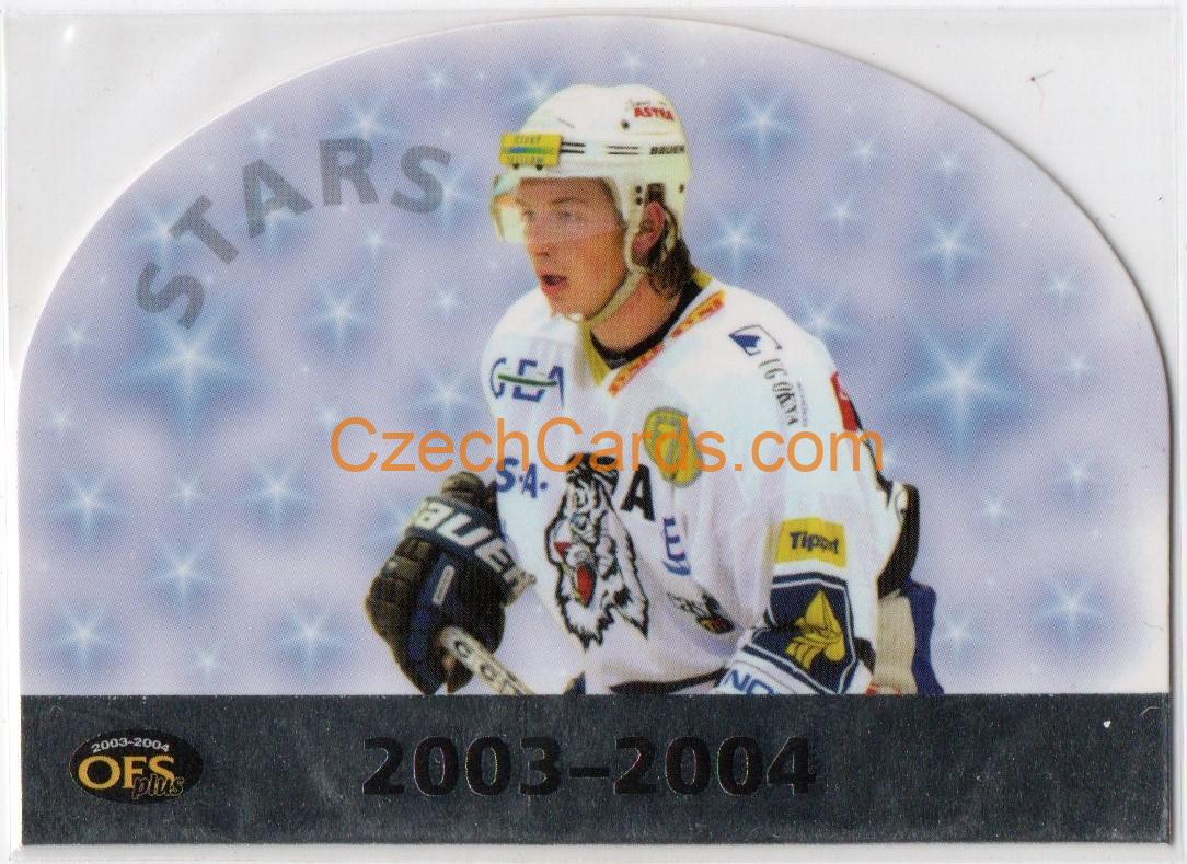 Martin Čakajík OFS 2003-04 #M16 Die Cut Silver