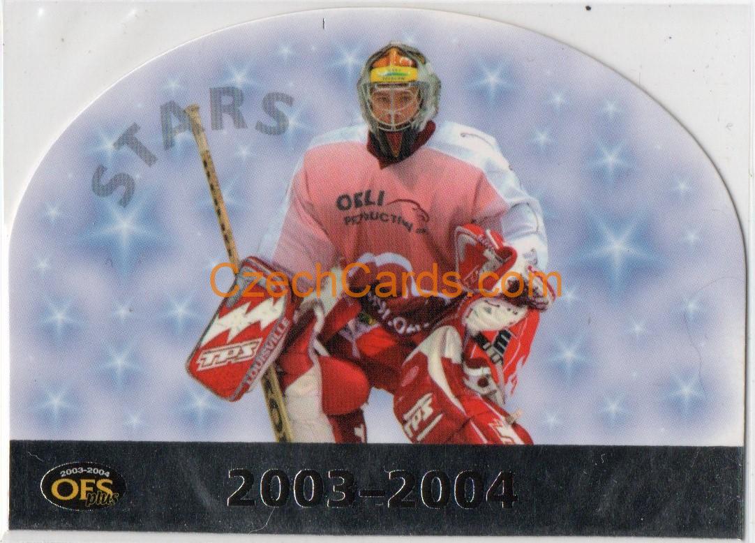 Tomáš Duba OFS 2003-04 #M19 Die Cut Silver