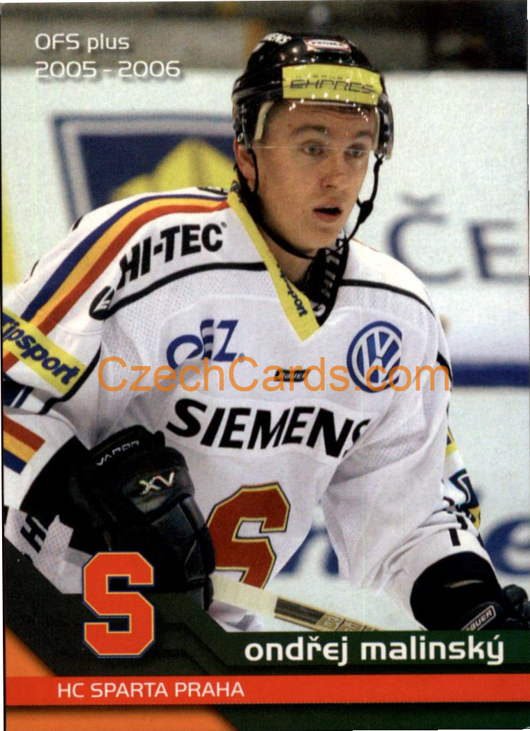 Ondřej Malinský OFS 2005-06 #324 dotisk