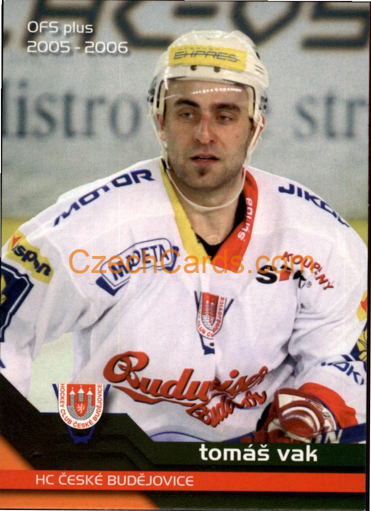Tomáš Vak OFS 2005-06 #332 dotisk