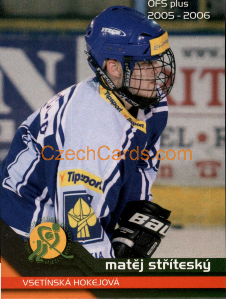 Matěj Stříteský OFS 2005-06 #342 dotisk