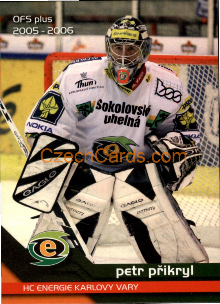 Petr Přikryl OFS 2005-06 #383 dotisk