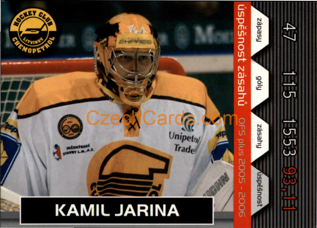 Kamil Jarina OFS 2005-06 #U 07