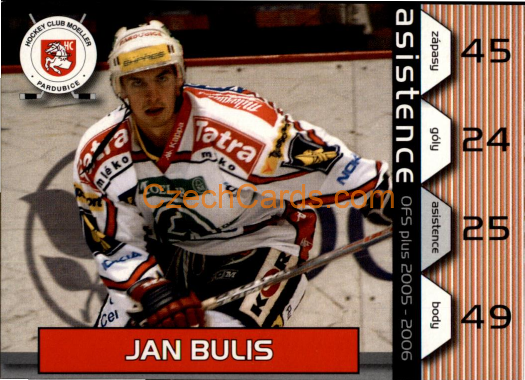 Jan Bulis OFS 2005-06 #A 13
