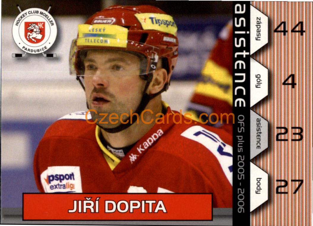 Jiří Dopita OFS 2005-06 #A 14