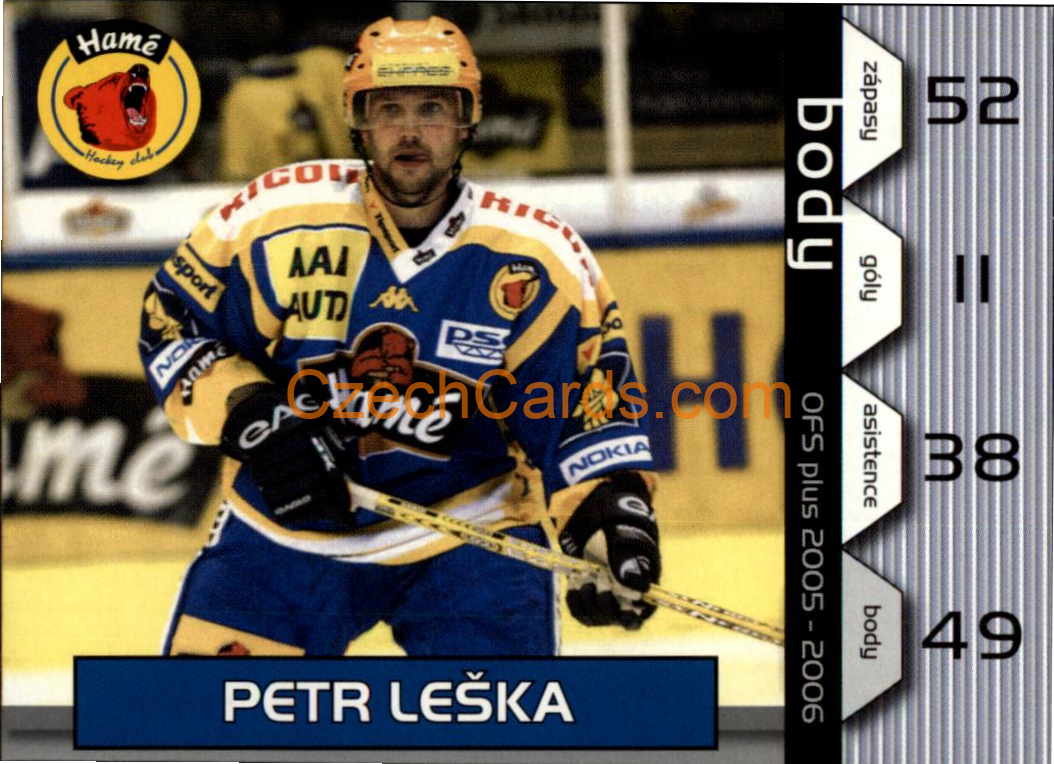 Petr Leška OFS 2005-06 #B 04