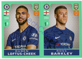 Ruben Loftus-Cheek - Ross Barkley Panini 2020 FIFA 365 #10