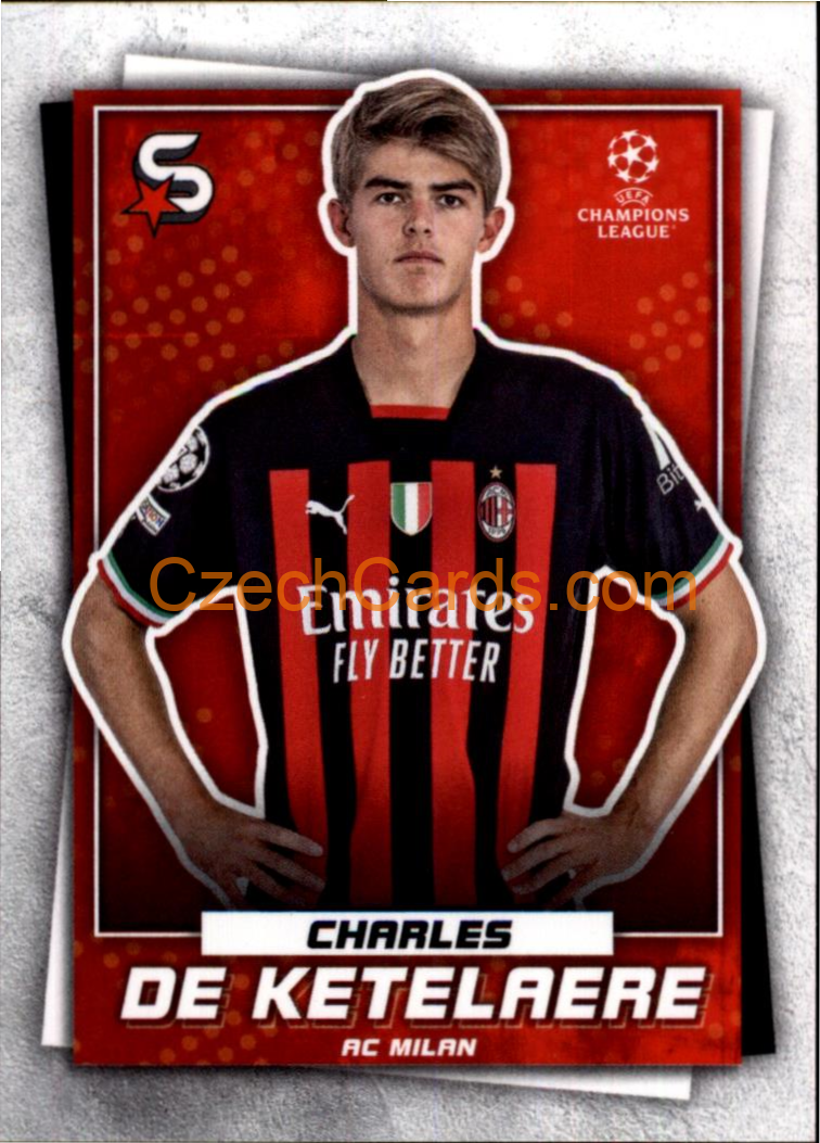 Charles De Ketelaere 2022/23 Topps Superstars #73