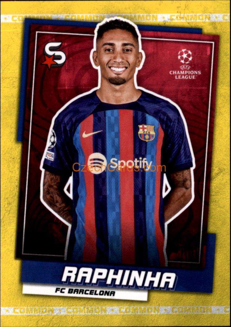 Raphinha 2022/23 Topps Superstars #54 common