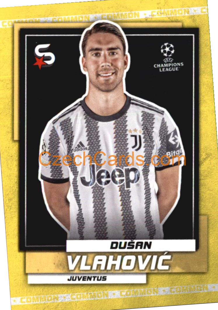 Dusan Vlahovic 2022/23 Topps Superstars #93 common