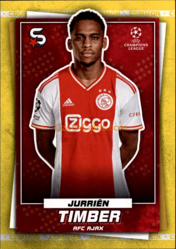 Jurrien Timber 2022/23 Topps Superstars #152 common